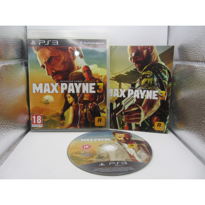Playstation 3 Max Payne 3 Completo Edicion Española