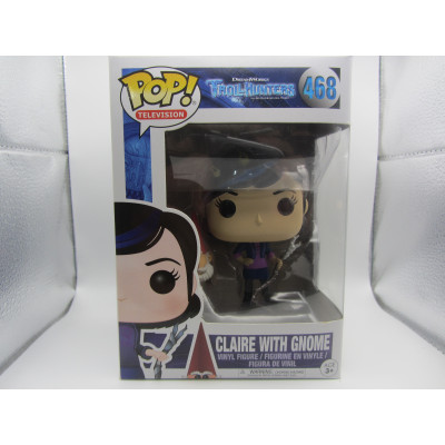 Funko Troll Hunters 468 Claire with Gnome (SÓLO Venta en tienda)