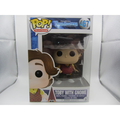 Funko Troll Hunters 467 Toby with Gnome