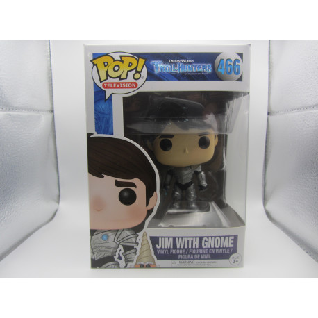 Funko Troll Hunters 466 Jim with Gnome