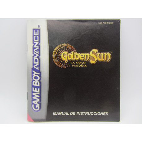 Game Boy Advance - Golden Sun La Edad Perdida - NESP