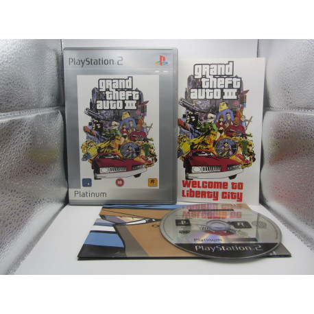 Grand Theft Auto III - Platinum U.K.