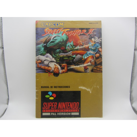 Super Nintendo - Street Fighter II - ESP