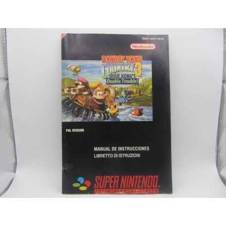 Super Nintendo - Donkey Kong Country 3 - NEAI
