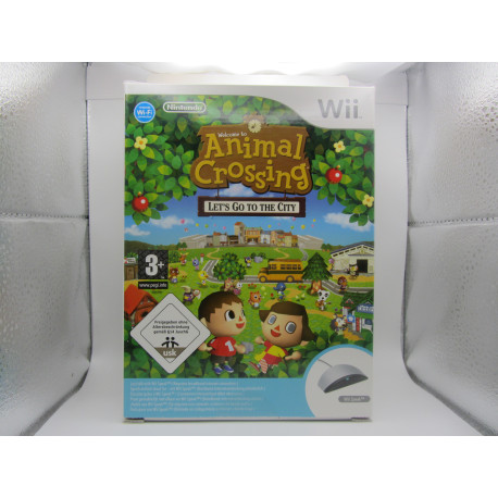 Nintendo Wii Animal Crossing: Lets Go City + Wii Speak Nuevo Version Europea
