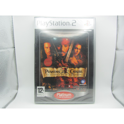 Playstation 2 Piratas del Caribe: La Leyenda de Jack Sparrow - Platinum Nuevo