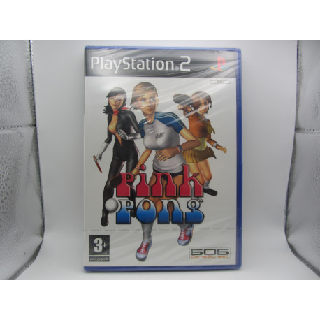 Playstation 2 Pink Pong Nuevo Español