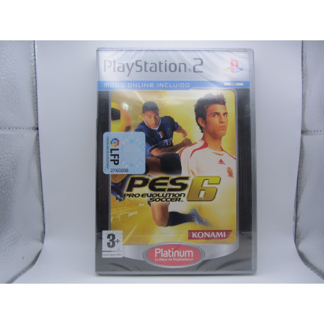 Playstation 2 Pro Evolution Soccer 6 - Platinum Nuevo Version Española