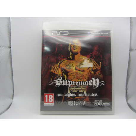 Playstation 3 Supremacy MMA Nuevo Version Española