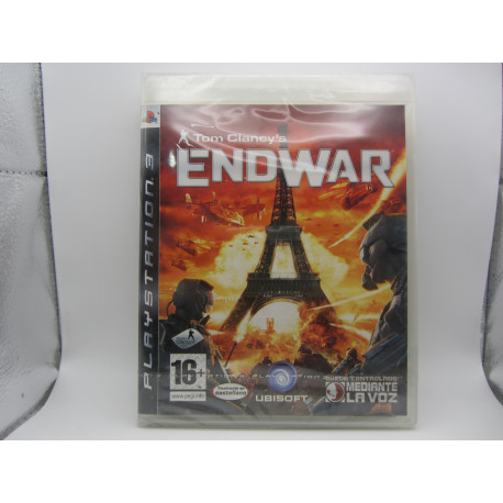 Playstation 3 Tom Clancy's End War Nuevo Version Española