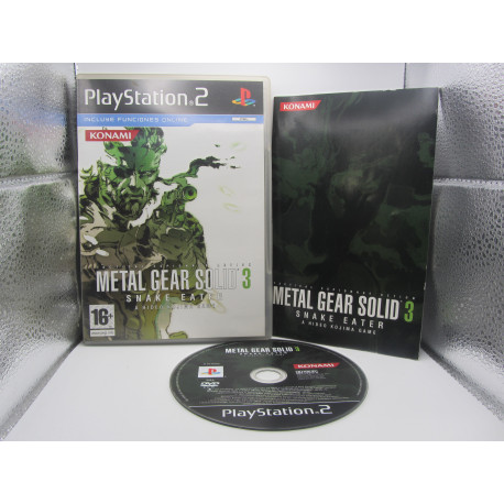 Playstation 2 Metal Gear Solid 3: Snake Eater Nuevo Español