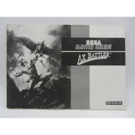 Game Gear - Ax Battler - EUR