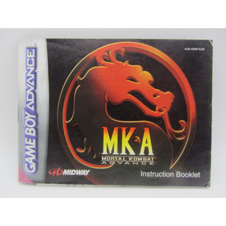 Game Boy Advance - Mortal Kombat Advance - EUR