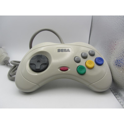 Sega Saturn Mando Sega Blanco