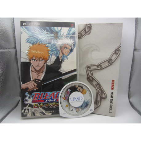 PSP Bleach 3: Heat the Soul Japones Completo