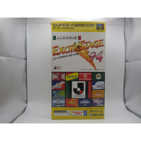 Super Famicom J.League Excite Stage '94 Japones Completo