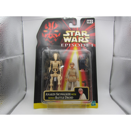 Anakin Skywalker With Battle Droid