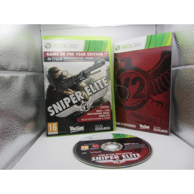 Xbox 360 Sniper Elite V2 Game Of The Year Edition Completo Pal España