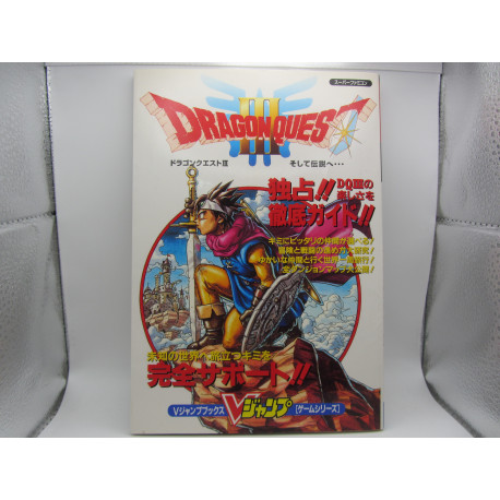 Guía Dragon Quest III Super Famicom Vjump Guide Japonesa