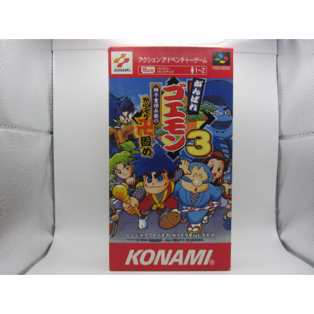 Super Famicom Ganbare Goemon 3: Shishijyuurokubei no Karakuri Manji Katame Completo