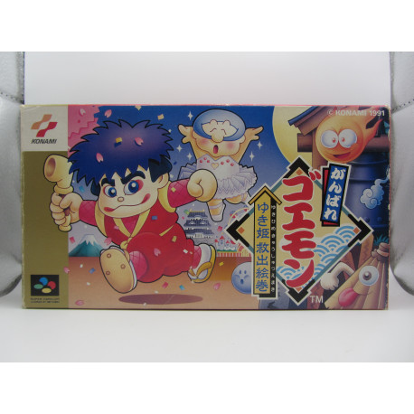 Super Famicom Ganbare Goemon: Yukihime Kyuushutsu Emaki Completo