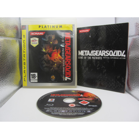 Metal Gear Solid 4 - Platinum