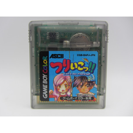 Game Boy Color Tsuri Ikotsu!! Let's Go Fishing!! Solo Cartucho Japones