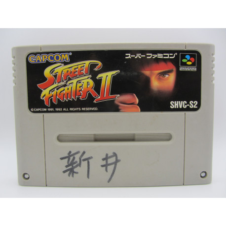 Super Famicom Street Fighter II Japones Completo