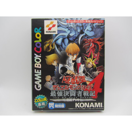 Game Boy Color Yu-Gi-Oh! Duel Monsters 4: Kaiba Deck Japones Completo