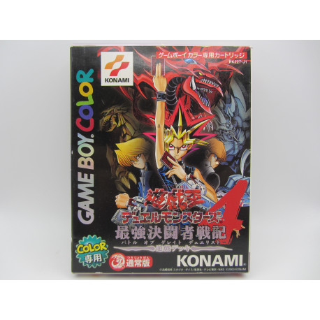 Game Boy Color Yu-Gi-Oh! Duel Monsters 4: Yugi Deck Japones Completo