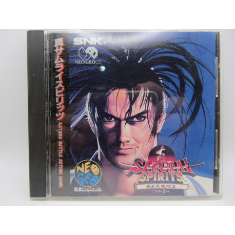 Neo Geo CD Samurai Spirits Haohmaru Jigokuhen Japones Completo