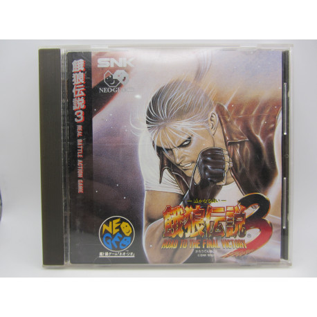 Neo Geo CD Garou Densetsu 3 - Fatal Fury 3 Japones Completo