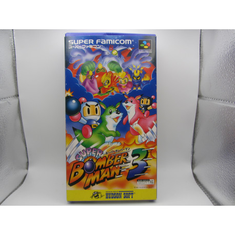 Super Famicom Super Bomberman 3 Completo Japones