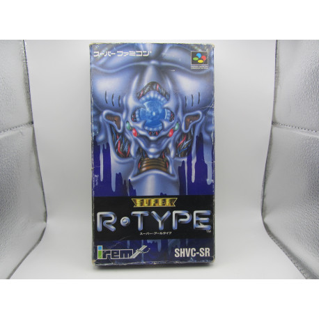 Super Famicom Super R-Type Completo Japones