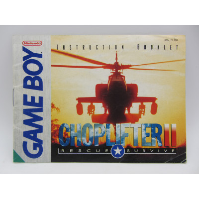 Game Boy - Choplifter II - UKV