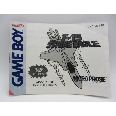 Game Boy - F-15 Strike Eagle - ESP
