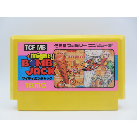 Famicom Mighty Bomb Jack Solo Cartucho