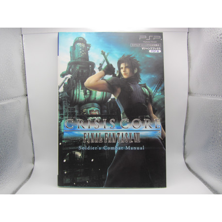 Guia Crisis Core Final Fantasy VII Soldier's Combat Manual Japonesa