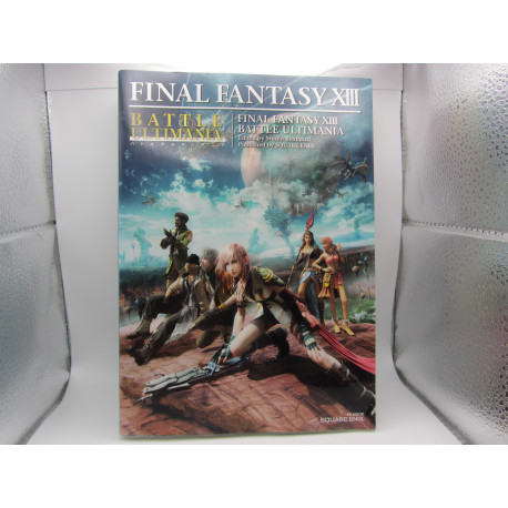 Guia Final Fantasy XIII Battle Ultimania - Japonesa