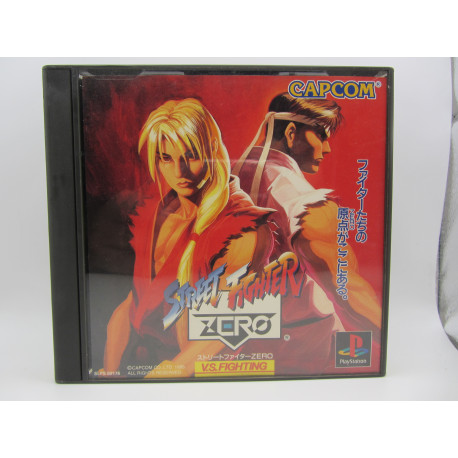 Playstation Street Fighter Zero Japones Completo