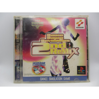 Playstation Dance Dance Revolution 2nd Remix Japones Completo