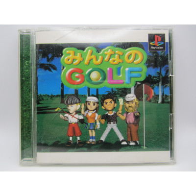 Playstation Minna no Golf Japones Completo