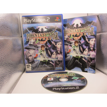 Playstation 2 Phantasy Star Universe Nuevo Español