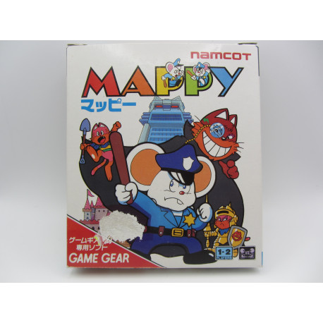 Game Gear Mappy Completo Japones