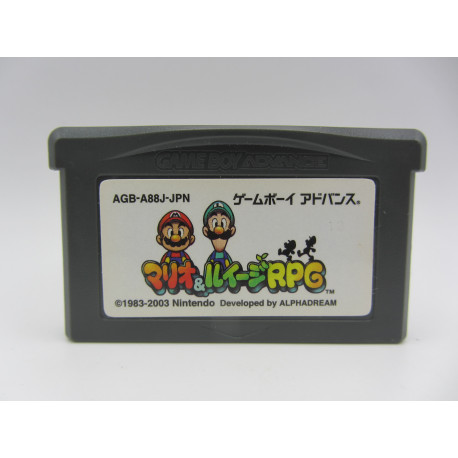 Gameboy Advance Mario & Luigi RPG Japones Solo Cartucho