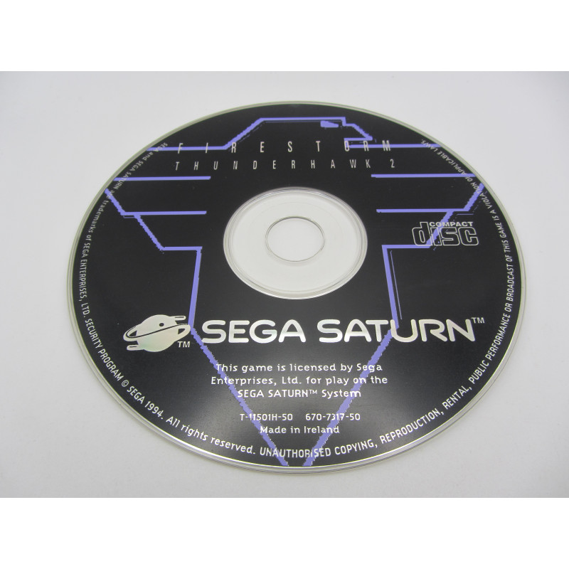 Sega Saturn -  Firestorm Thunderhawk 2 | Chollogames Video Juegos Retro