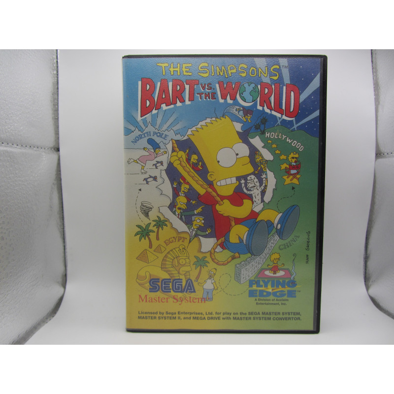 Simpsons Bart Vs. The World - Master System | Chollogames Juegos Retro