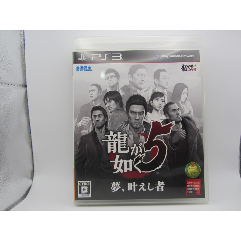Ryu ga Gotoku 5: Yume Kanaeshi Mono