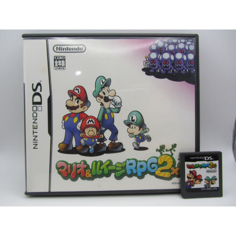 Nintendo DS Mario & Luigi RPG 2x2 Sin Manual Japones Frontal