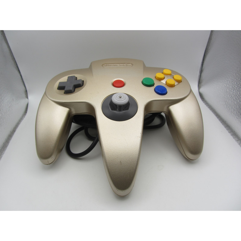 Nintendo 64 Mando Oficial Dorado